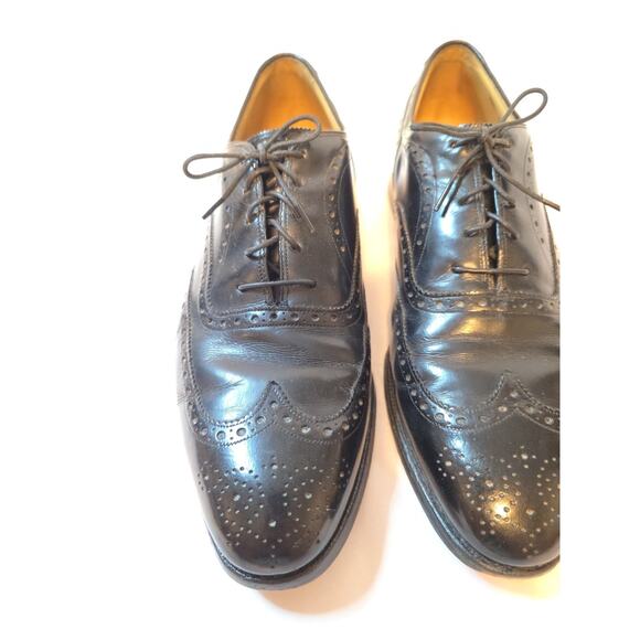 Johnston & Murphy Aristocraft Mens Wingtip Oxford Dress Shoes 10.5 C/A Black USA main image 14